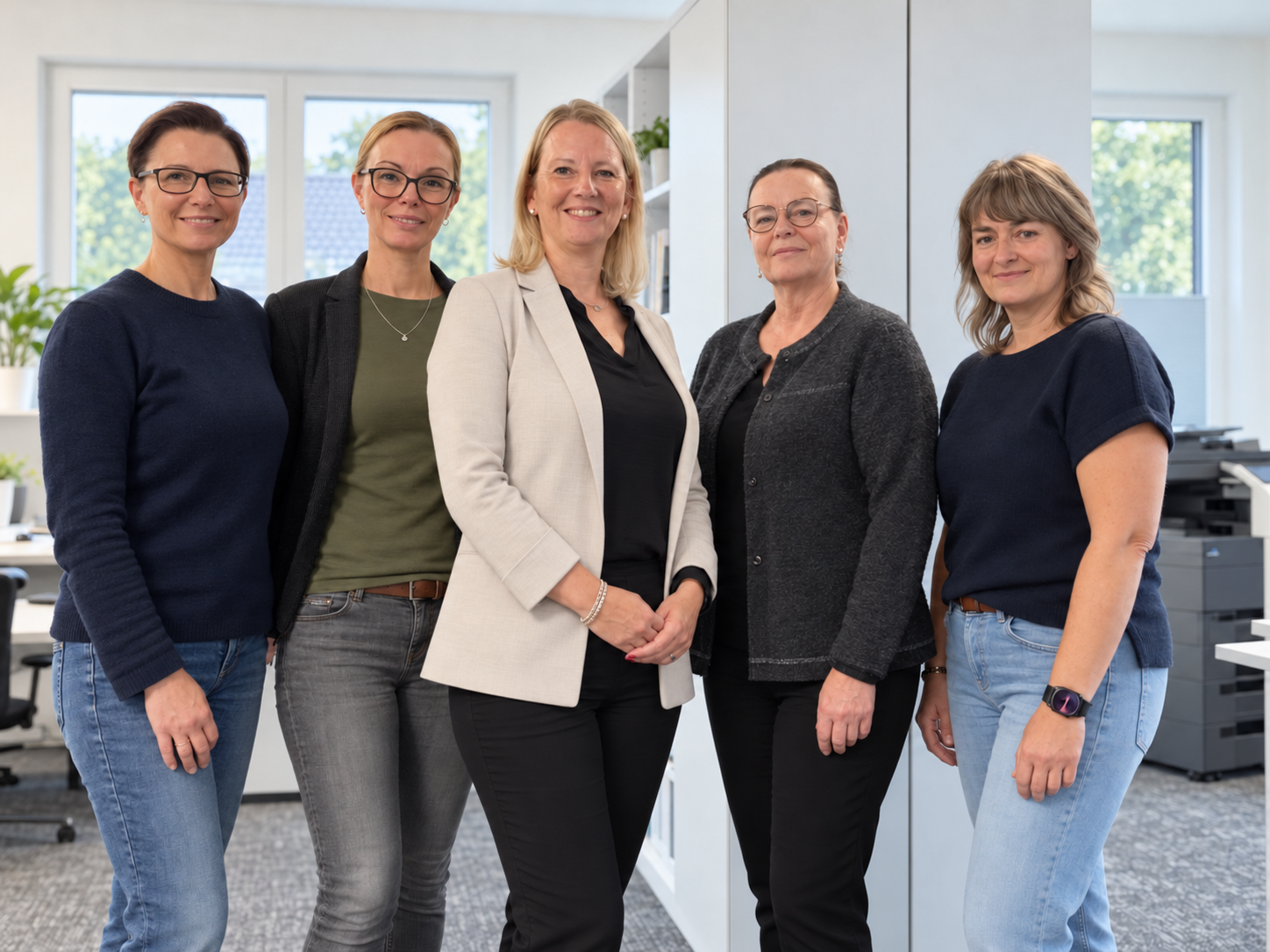 Unser Büro- und Organisationsteam